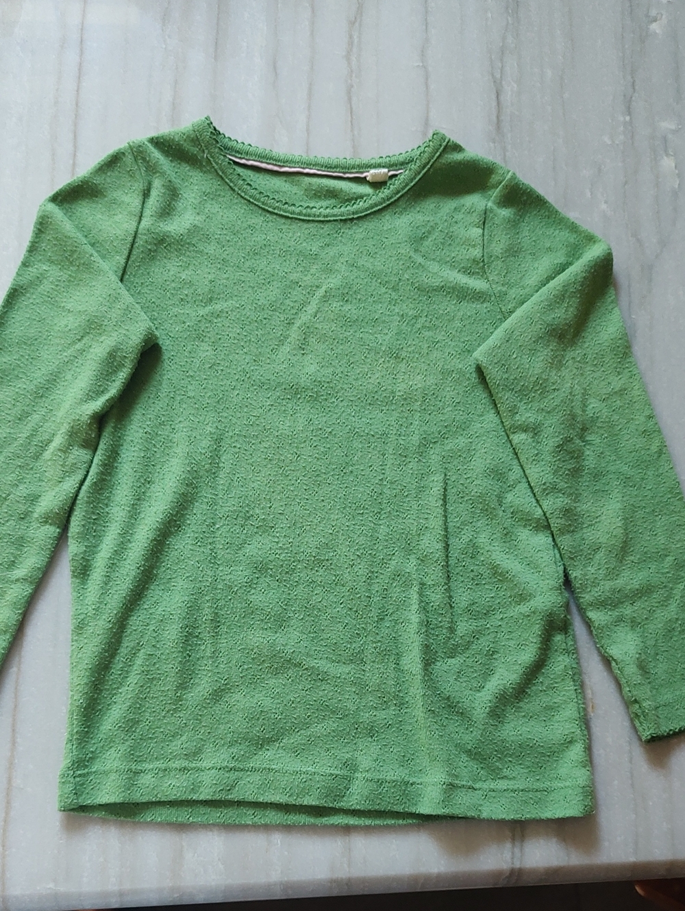 Boden Lightweight Scoopneck Sweater in Bright Green